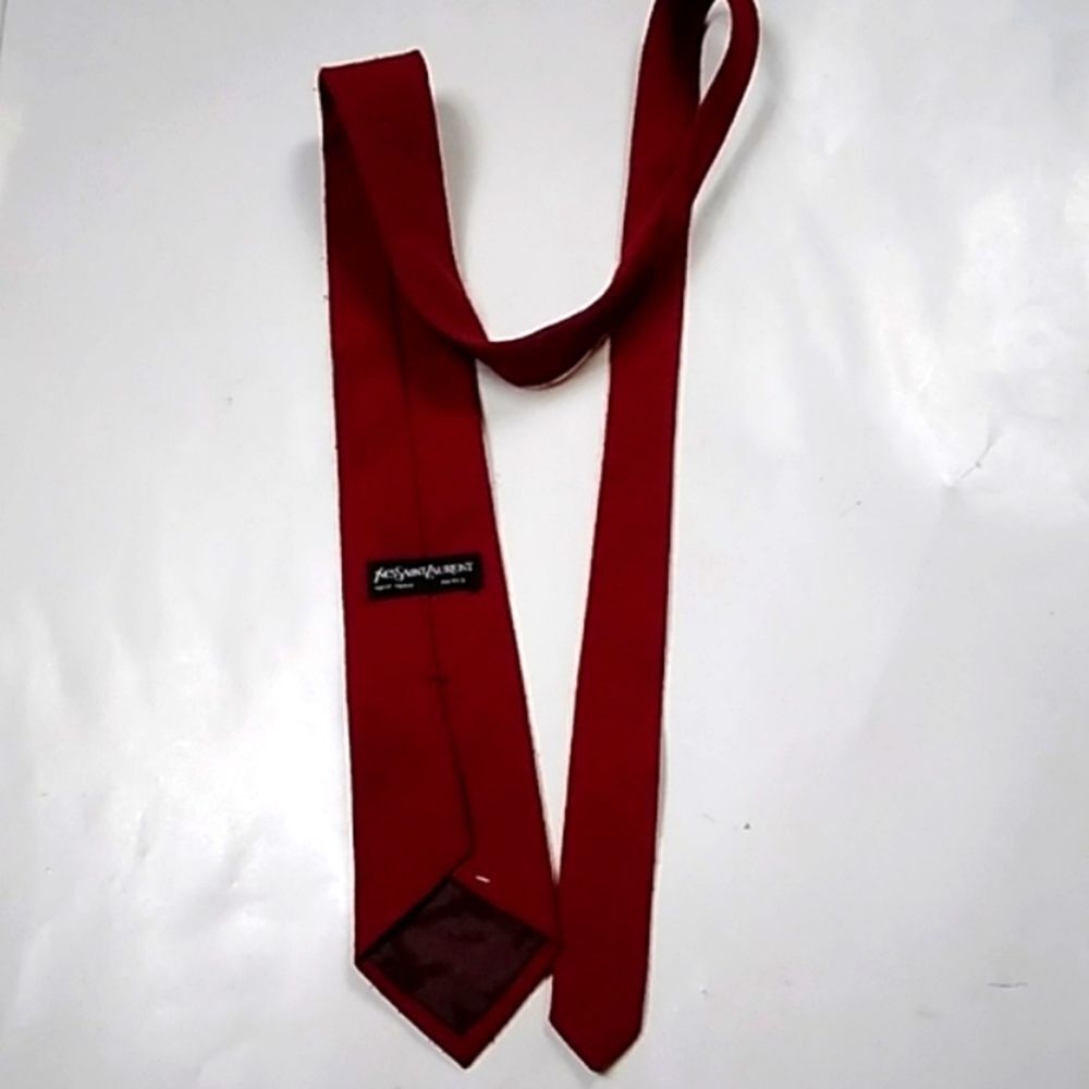 Vintage YvesSaintLaurent New York Paris Burgundy